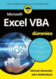 Microsoft Excel VBA voor Dummies (Paperback)