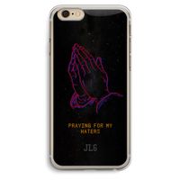 Praying For My Haters: iPhone 6 Plus / 6S Plus Transparant Hoesje