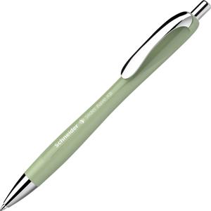 Schneider Schreibgeräte 1 stuk(s) Slider Rave organic green, Mine Slider 755 XB blau 132544 Balpen 0.7 mm Kleur inkt: Blauw N/A