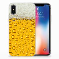 Apple iPhone X | Xs | Siliconen Case | Bier