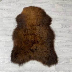 Schapenvacht Scandinavian bruin 115x85cm M