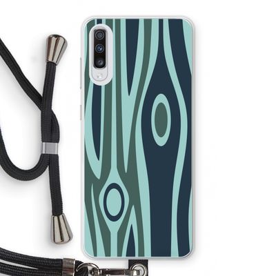 Bast B: Samsung Galaxy A70 Transparant Hoesje met koord