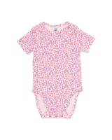 HEMA Baby meegroeiromper LENZING™ ECOVERO™ rib bloemen multi (multi)