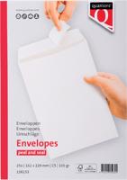 25 Witte zelfklevende akte enveloppen C5 162 x 229 mm