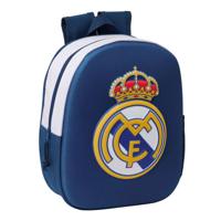 Kinderrugzak Real Madrid C.F. Zwart 27 x 33 x 10 cm 3D