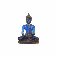 Klein Beeld van Boeddha (Blauw) - thumbnail