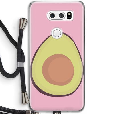 Avocado: LG V30 Transparant Hoesje met koord