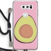 Avocado: LG V30 Transparant Hoesje met koord