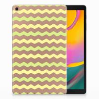 Samsung Galaxy Tab A 10.1 (2019) Hippe Hoes Waves Yellow
