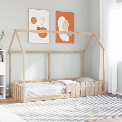 Bedhuis massief grenenhout 90x200 cm