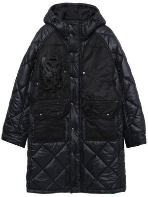 Junya Watanabe MAN x Innerraum veste matelassée à capuche - Noir