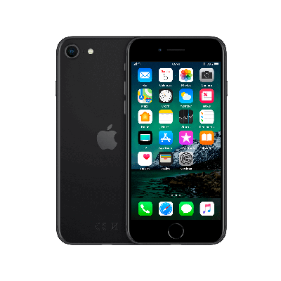 Refurbished iPhone SE 2020 128 GB Zwart Als nieuw