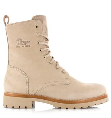 Panama Jack - nubuck veterboots beige Nubuck Dames