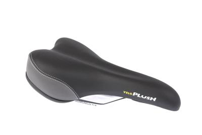 Velo zadel plush sport vl-3011 zwart grijs