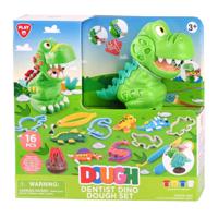 Playgo dino tandarts kleiset - 4 kleipotjes