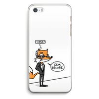 GSM secure: iPhone 5 / 5S / SE Transparant Hoesje