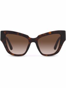 Dolce & Gabbana Eyewear lunettes de soleil DG Crossed - Marron