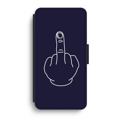 F**k U: iPhone XR Flip Hoesje F**k U: iPhone XR Flip Hoesje