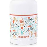 Miniland voedselcontainer Mediterraans 600 ml oranje 3-delig - thumbnail
