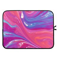 Paarse stroom: Laptop sleeve 15 inch
