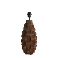 Light&living Lampvoet Ø20x38 cm TAKABE hout chocolade bruin