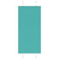 Pliss rolgordijn 55x150 cm stofbreedte 54,4 cm petrol groen