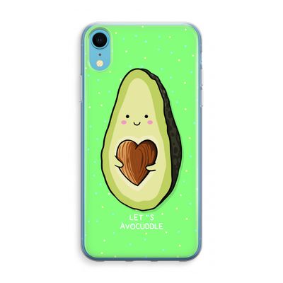 Avocuddle: iPhone XR Transparant Hoesje