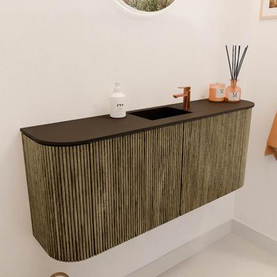 Toiletmeubel Mondiaz Joya | 103.2 cm | Meubelkleur Dusk | Faye wastafel Urban Midden | 1 kraangat Toiletmeubel Mondiaz Joya | 103.2 cm | Meubelkleur Dusk | Faye wastafel Urban Midden | 1 kraangat