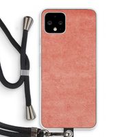 Marrakech Walls: Pixel 4 Transparant Hoesje met koord