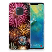Huawei Mate 20 Pro Silicone Back Cover Vuurwerk - thumbnail