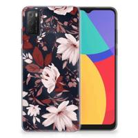 Smartphone hoesje Alcatel 1S (2021) Watercolor Flowers