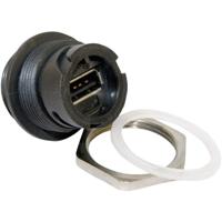 Set USB 2.0 inbouwbehuizing Bus, inbouw 17-200161 Bajonetsluiting met beschermdop 17-200161 Conec 1 stuk(s) - thumbnail