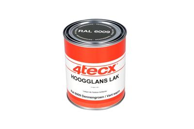 4tecx Hoogglans lak RAL 5011 staalblauw 0,75ltr