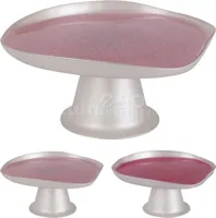 Taartplateau Glitter Roze Ø21cm Assorti 1st