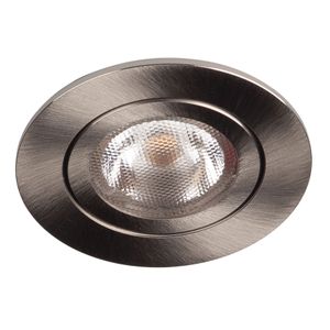 BR0041 LED-inbouwspot 2,2W 2700K IP44 Nikkel