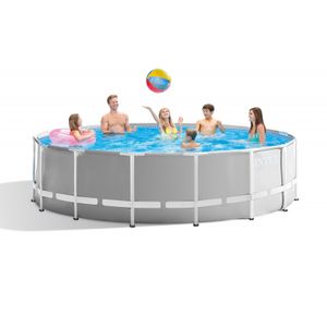 Intex Prism Frame Pool - 457 x 122 cm - met filterpomp en accessoires