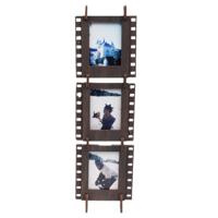 JollyLook 3 "Mini"-fotolijsten, Bruin gekleurd JollyLook 3 "Mini"-fotolijsten, Bruin gekleurd