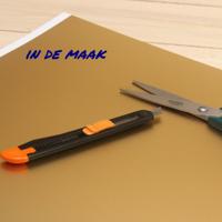 Bonbon doosjes - Chocolade doosje - Goud glans KUBUS - 24 stuks