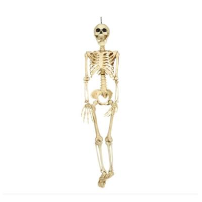 Horror/halloween decoratie skelet/geraamte pop - hangend - 90 cm