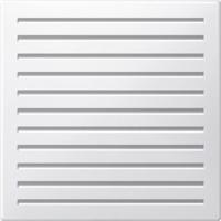 Merten MEG4450-0319 Afdekking System M Polar-wit 1 stuk(s)