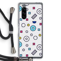 8-bit N°9: Sony Xperia 5 Transparant Hoesje met koord