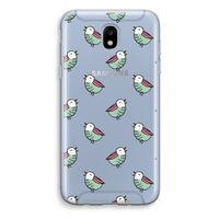 Vogeltjes: Samsung Galaxy J5 (2017) Transparant Hoesje