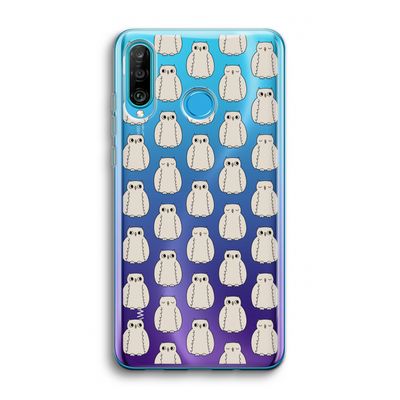 Uilen: Huawei P30 Lite Transparant Hoesje