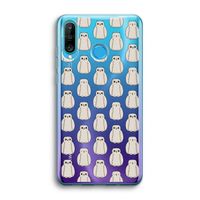 Uilen: Huawei P30 Lite Transparant Hoesje