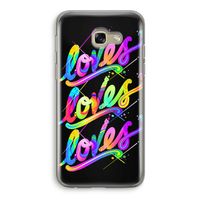 Loves: Samsung Galaxy A5 (2017) Transparant Hoesje