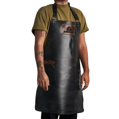 Burnhard lederen schort