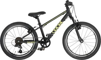 Bike Fun the Beast 20 Inch 28 cm Jongens 6V V Brakes Matzwart/Geel