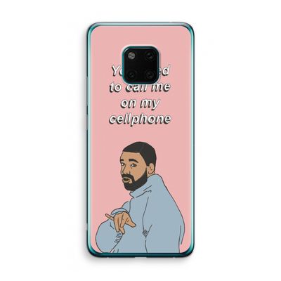 Hotline bling: Huawei Mate 20 Pro Transparant Hoesje