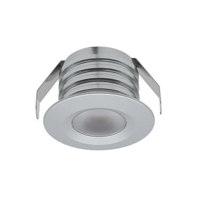 LED-inbouwspot Valdeno 3W 2700K zilver 12V