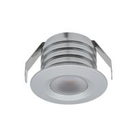 LED-inbouwspot Valdeno 3W 2700K zilver 12V